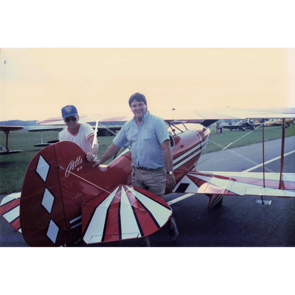 Vtg 1986 Pitts S-1T Aerobatic Biplane Color Photograph - Picture 1 of 2